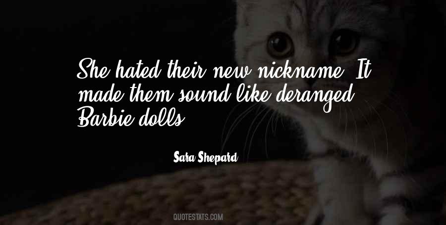 Nickname Quotes #148785