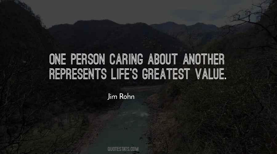 Quotes About Caring Person #1184379