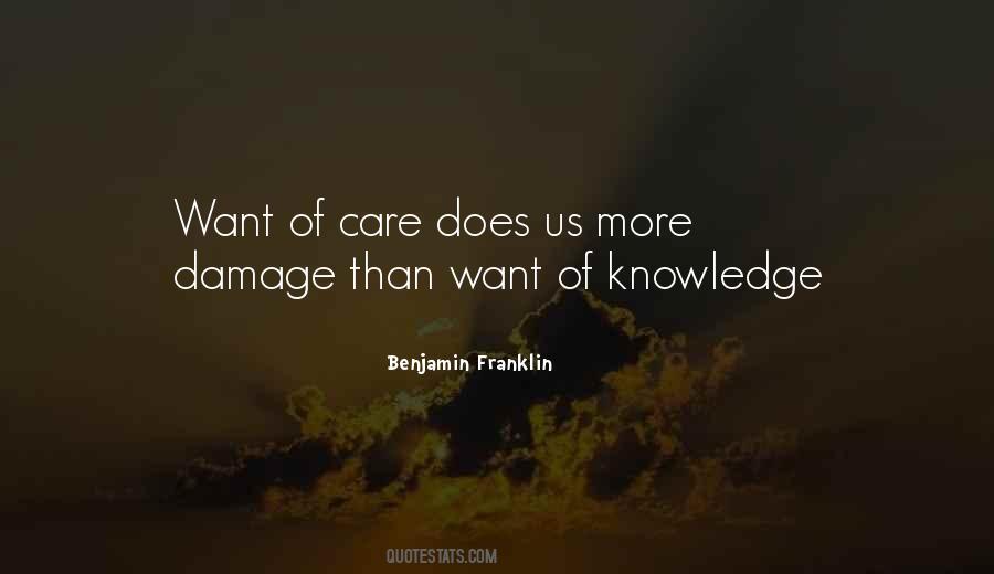 Quotes About Caring More #1157912