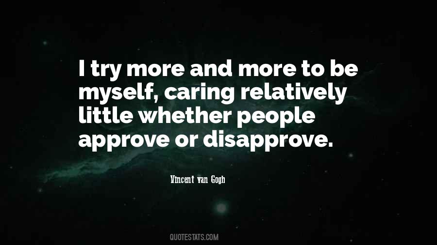 Quotes About Caring More #63590