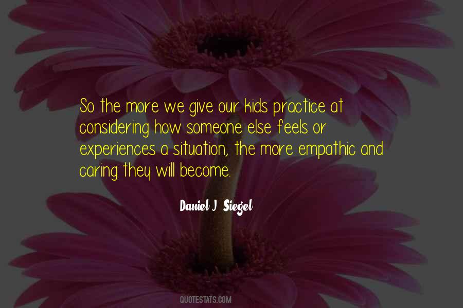 Quotes About Caring More #870785