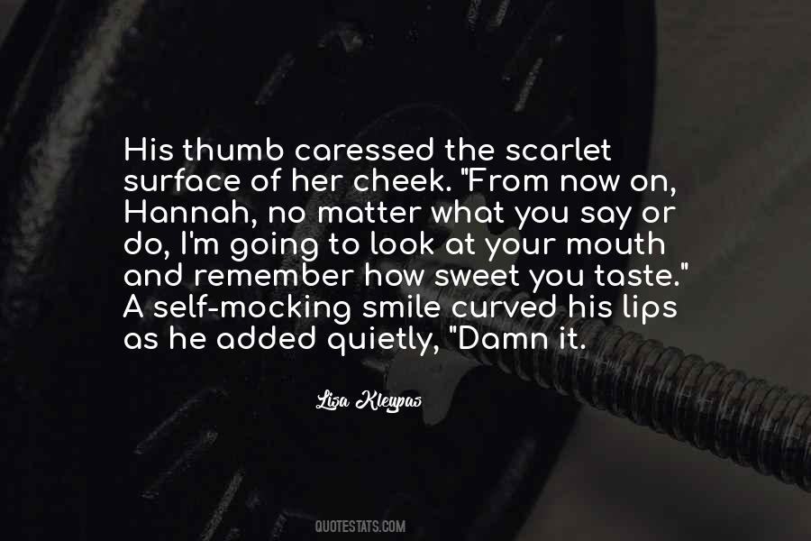 Quotes About Caressed #1459442