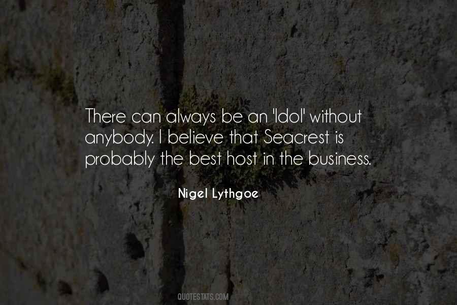 Nigel Quotes #108996