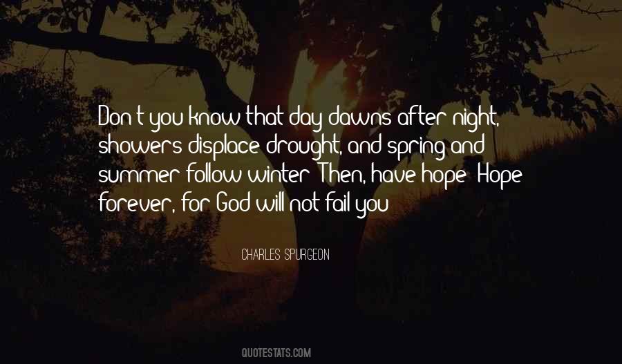 Night And Hope Quotes #1090338