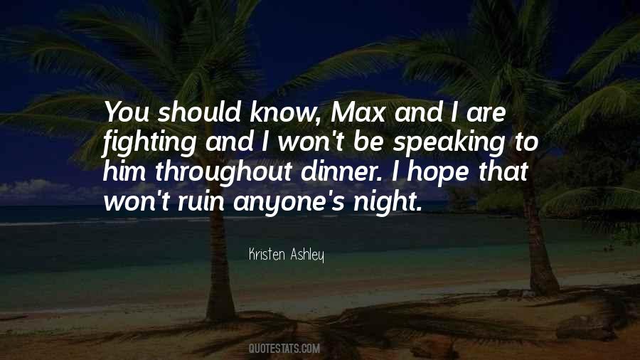 Night And Hope Quotes #141446