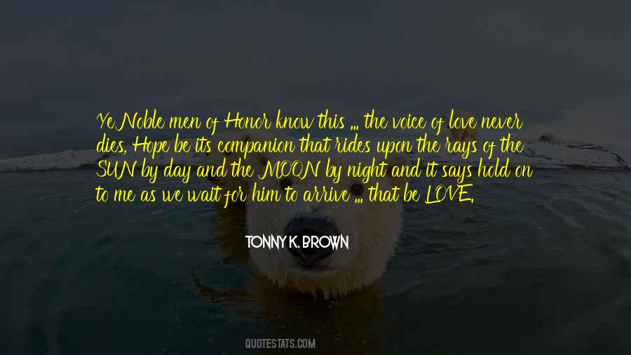 Night And Hope Quotes #32757