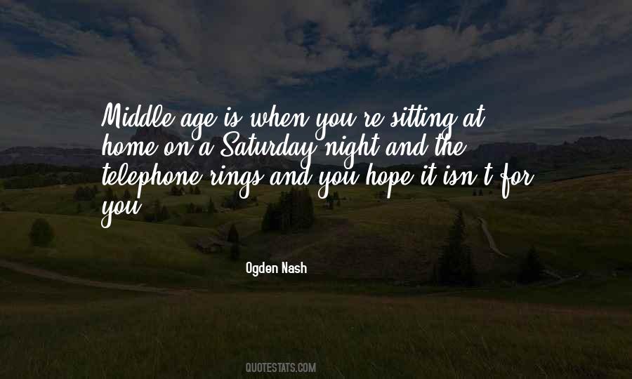 Night And Hope Quotes #60626