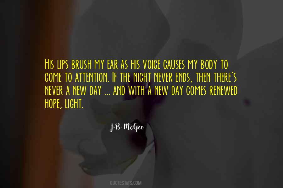 Night And Hope Quotes #609387