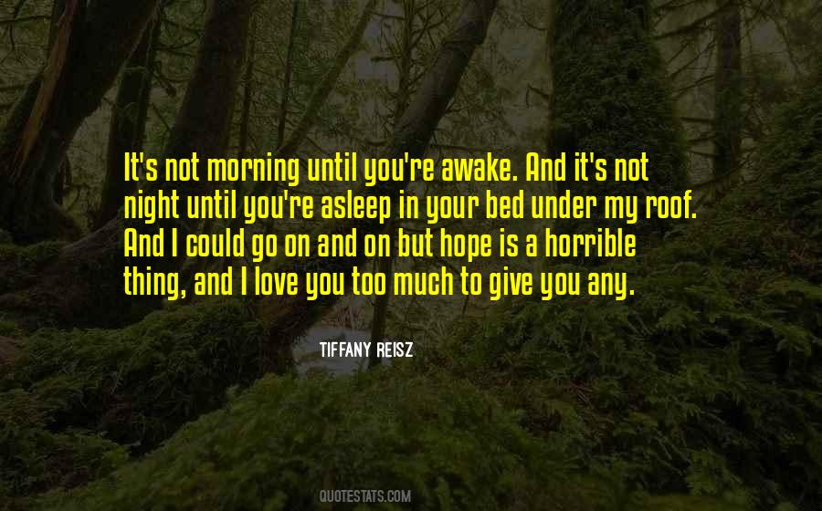 Night And Hope Quotes #706845