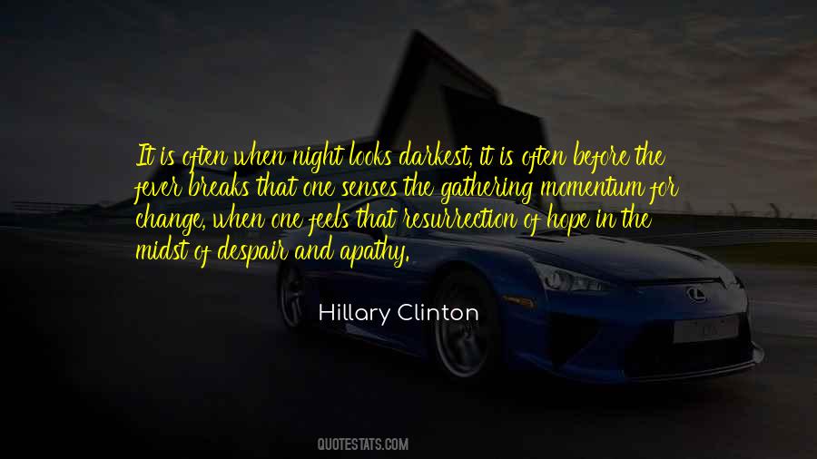 Night And Hope Quotes #812907
