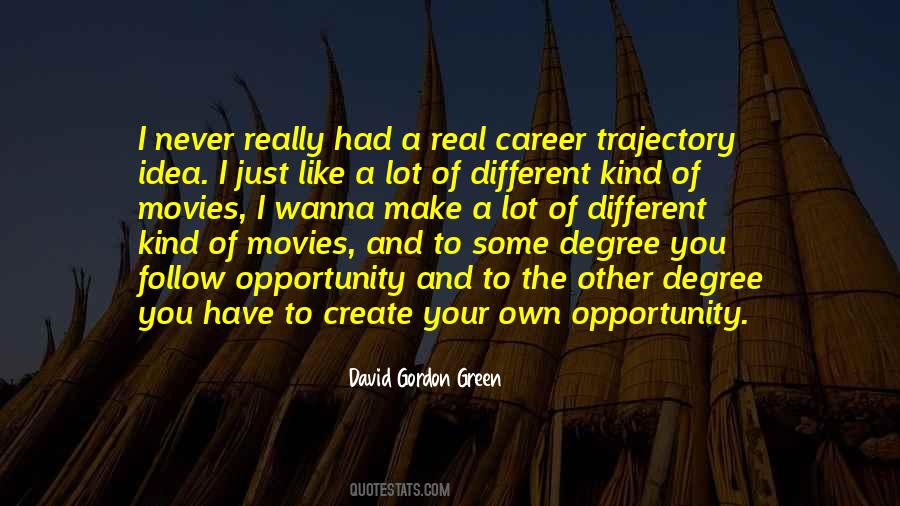 Quotes About Career Opportunity #1114521