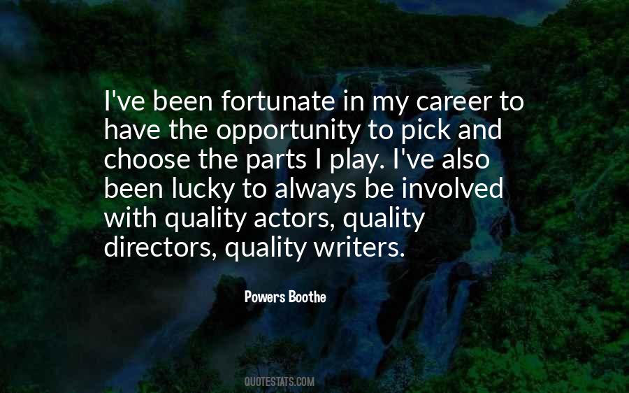 Quotes About Career Opportunity #1758668