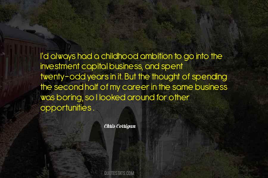 Quotes About Career Opportunity #293101