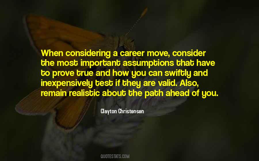 Quotes About Career Move #1215366