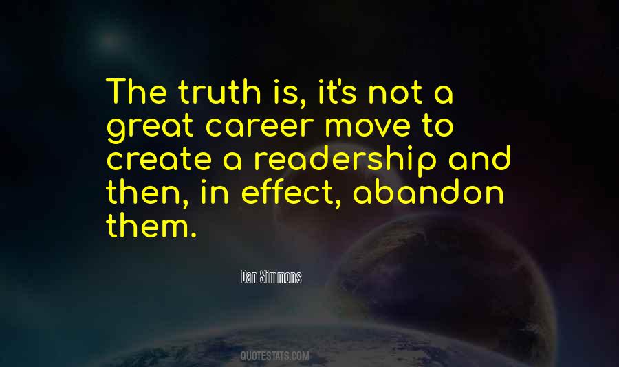 Quotes About Career Move #1502778