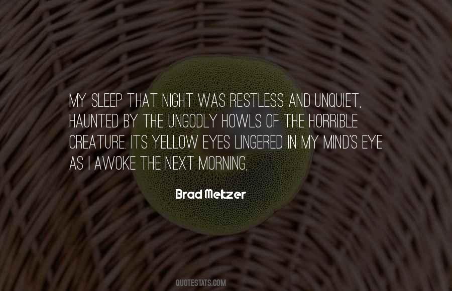 Night Creature Quotes #944530