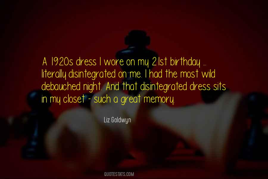 Night Dress Quotes #172760