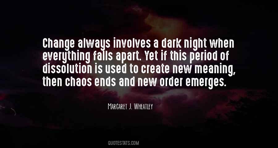 Night Falls Quotes #1037846