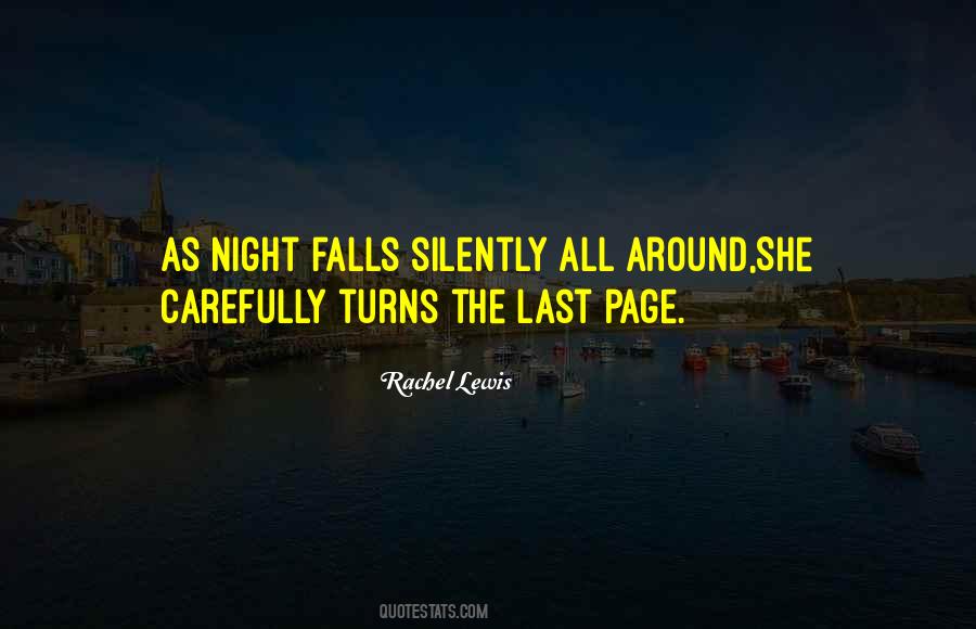 Night Falls Quotes #1359481