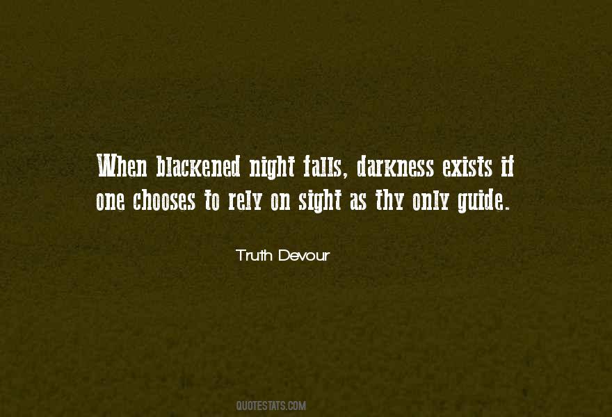 Night Falls Quotes #1840668