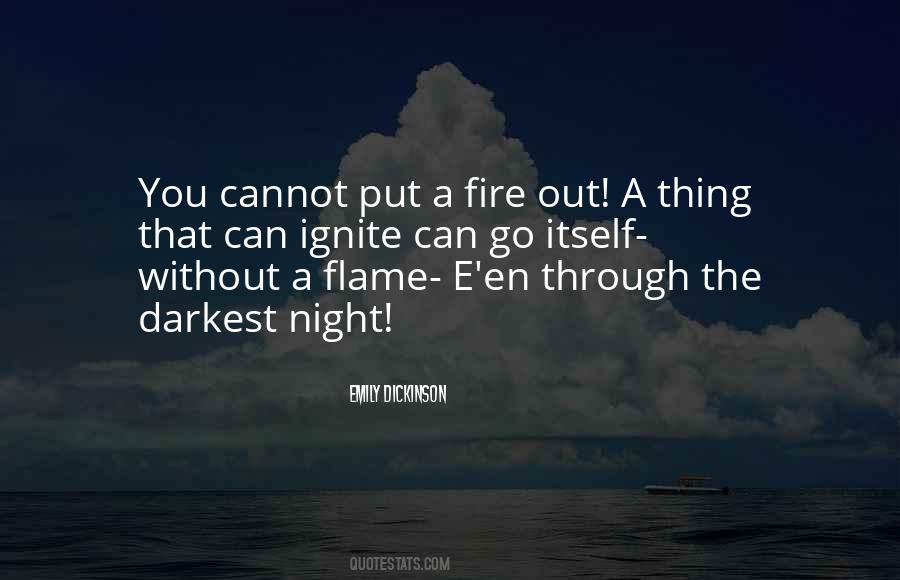 Night Fire Quotes #731101