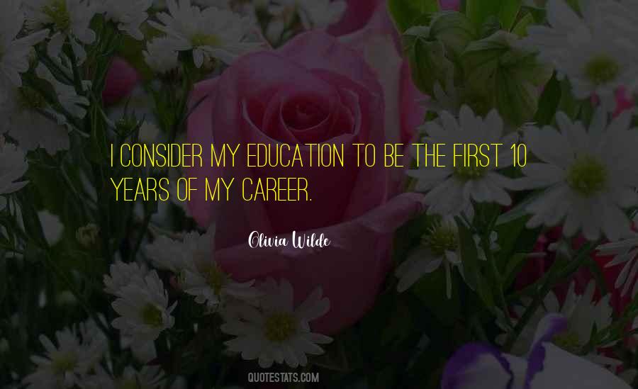 Quotes About Career Education #1046029