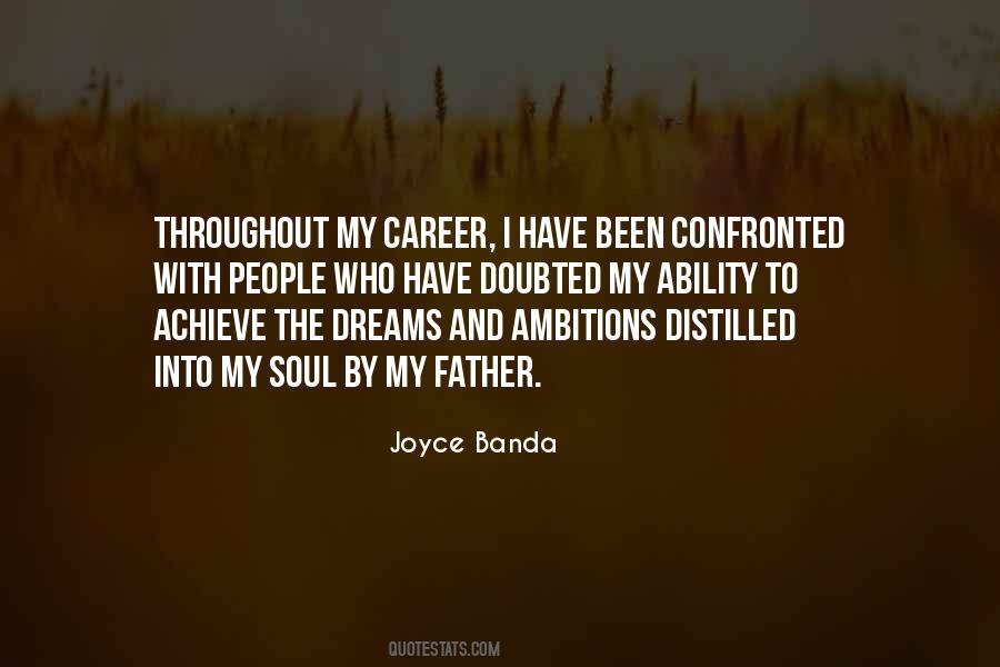Quotes About Career Dreams #291699