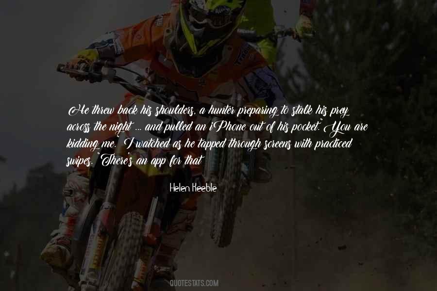 Night Hunter Quotes #336665