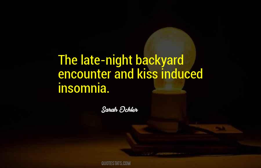 Night Kiss Quotes #487398