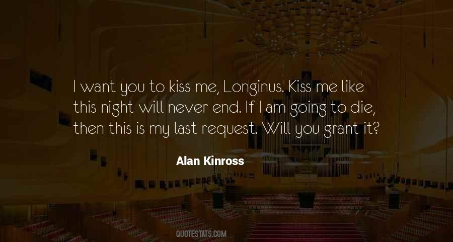 Night Kiss Quotes #598121