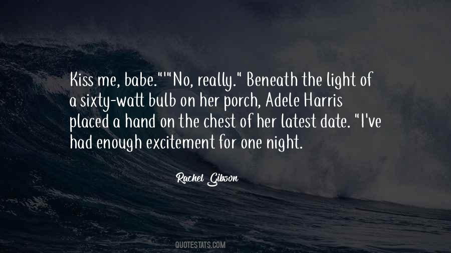 Night Kiss Quotes #671521