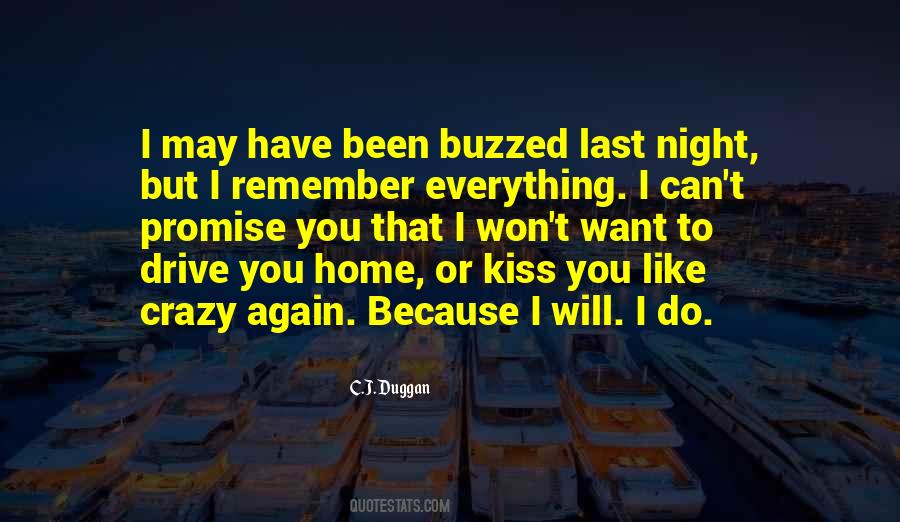 Night Kiss Quotes #762862