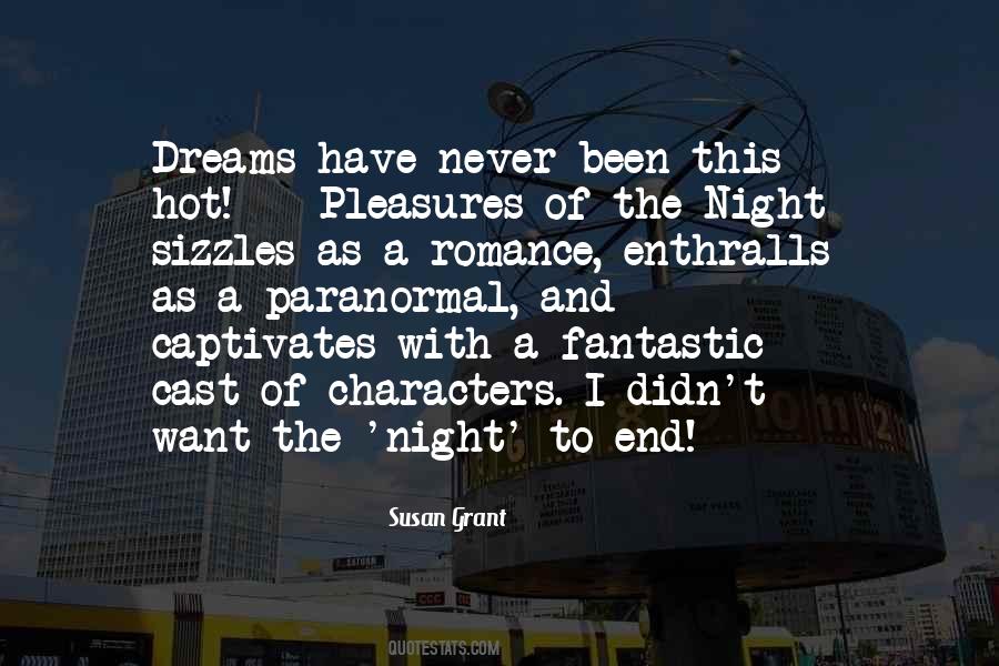 Night Pleasures Quotes #1783698