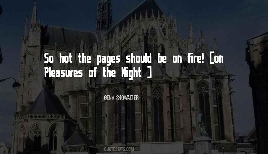 Night Pleasures Quotes #906754 Night Pleasures Quotes #906754