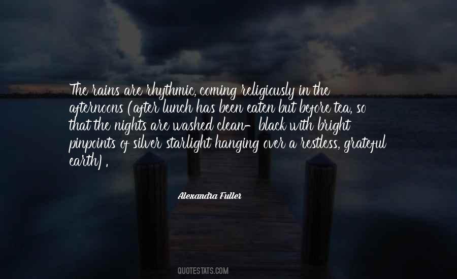 Night Rain Quotes #699206