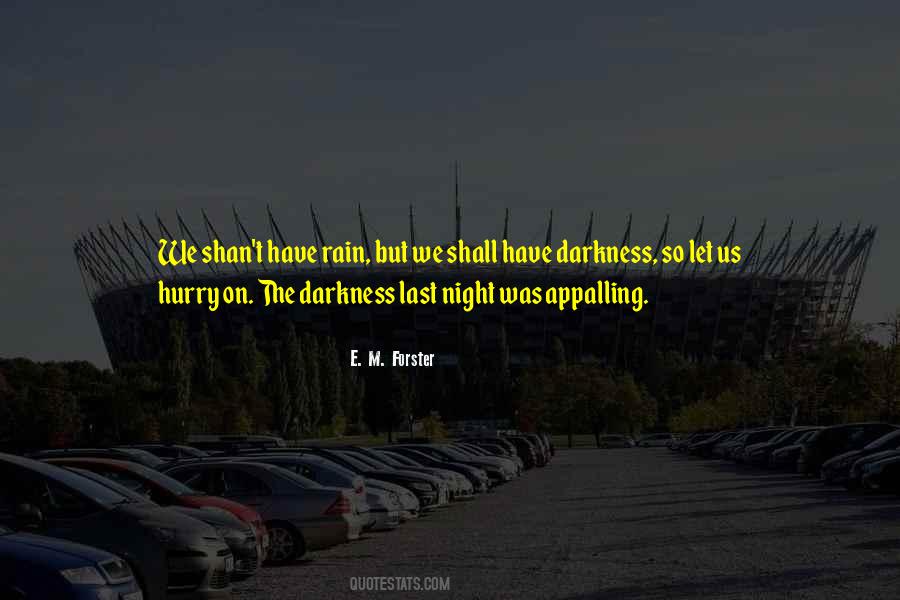 Night Rain Quotes #816465