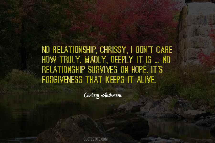 Quotes About Care In A Relationship #1101998