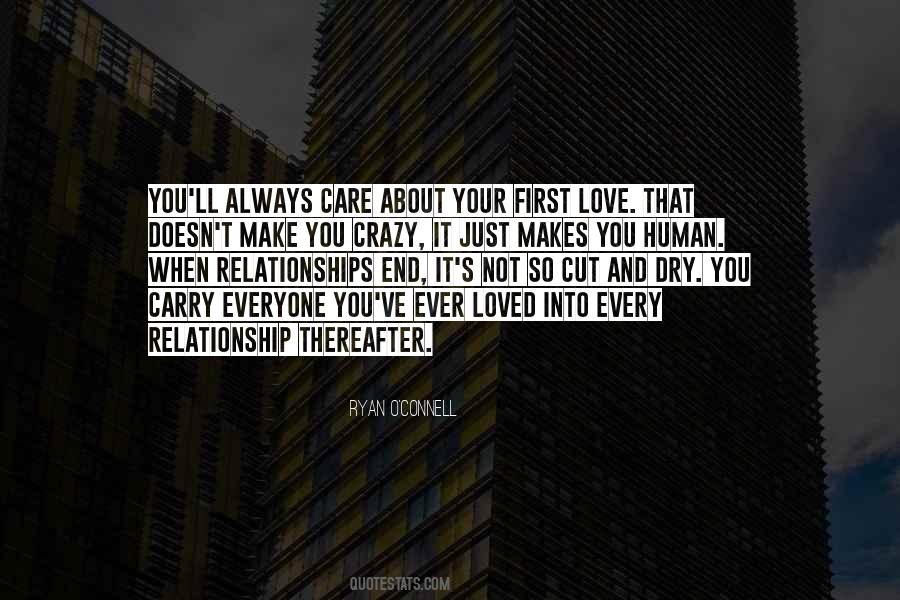 Quotes About Care In A Relationship #286635