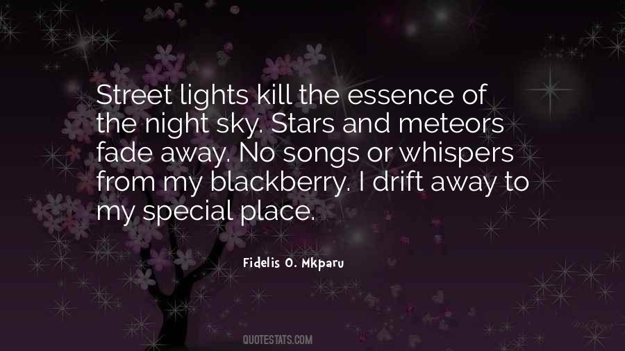 Night Sky Stars Quotes #1333220