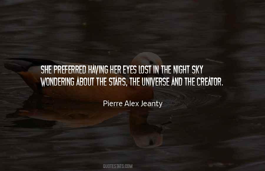 Night Sky Stars Quotes #537684