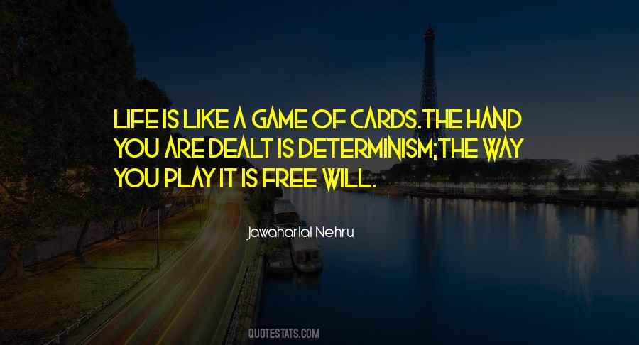 Quotes About Cards Game #1749453