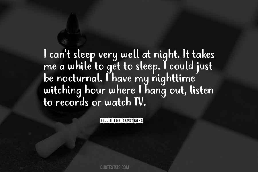 Night Sleep Well Quotes #1156237