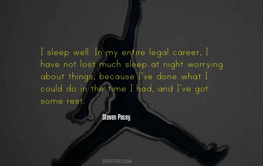 Night Sleep Well Quotes #1476776