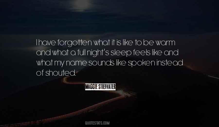 Night Sounds Quotes #1446402