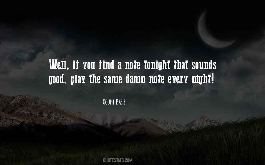 Night Sounds Quotes #1657562
