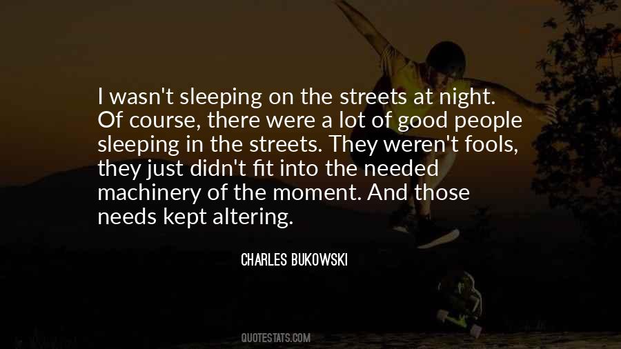 Night Streets Quotes #254025