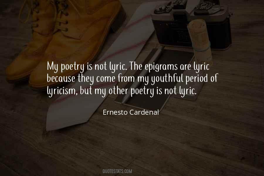 Quotes About Cardenal #674300
