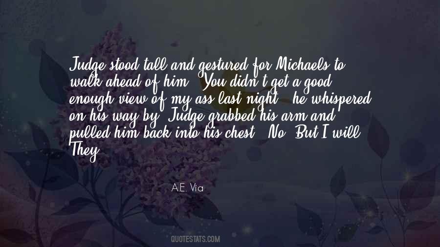 Night Walk Quotes #1012909