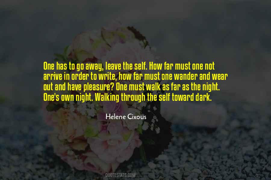 Night Walk Quotes #299564