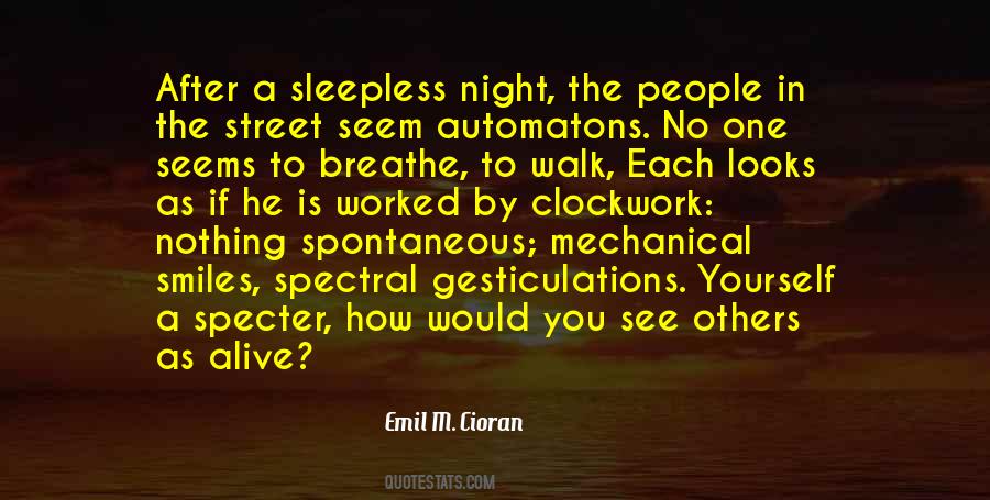 Night Walk Quotes #440726
